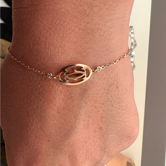 Almost New- Cartier Logo Bracelet 100% Authentic perfect condition - Picture 5 of 9